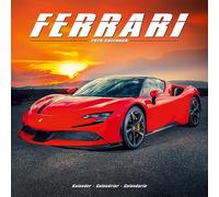 Ferrari 2026 Calendar | Square Wall Calendar | Car Enthusiast Gift | Plastic Free Packaging | by Avonside Publishing