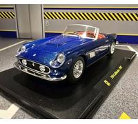 Ferrari 250 GT California Spyder 1957 Blue 1:24 Scale Model Car in Display Case