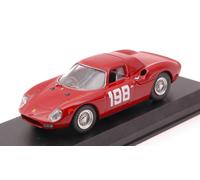 Ferrari 250 LM #198 Winner Coppa F.I.S.A. Monza 1966 E. Lualdi 1:43 Model