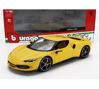 FERRARI 296 GTB 2023 YELLOW 1:18 1/18 BBURAGO 18-16018Y