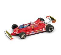 Ferrari 312 T5 G. Villeneuve 1980 #2 Brazil GP 1:43 Model R575 BRUMM
