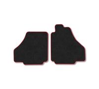 Ferrari 360 (1999-2004) Car Mats Accessories Tailored Fit Carpet Floor Mats Non Slip Red Trim Accessory Compatible Front Set Anti Slip Backing Custom Fit Hand-Finished Full Coverage