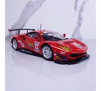 Ferrari 488 GTE 2017 Red 1:43 Scale Diecast Model Daytona Racing Car by Bburago