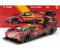 Ferrari 499P #50 Winner 24H Le Mans 2024 "DIRTY VERSION" Bburago 1/18 18-16303D