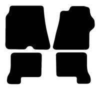 Ferrari California 2008-2014 Car Mats UK-Made Tailored Fit Carpet Floor Mats Full Coverage Compatible Accessory Black Trim