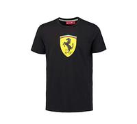 Ferrari Camiseta Scuderia Oficial Clásica Negra XL