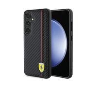 Ferrari Carbon Line Case, Black - Galaxy S24