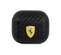 Ferrari Case FESA3CABK On Track Polyurethane Carbon Black - AirPods 3