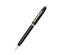 Cross Ferrari Century II Ballpoint Pen, Shiny Black Lacquer and Rhodium