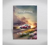 Ferrari Enzo Card to the One I Love - Italian Hypercar Legend for Supercar Fans, Collectors & Motorsport Keepsake: to the One I Love Birthday Card (Size A5)