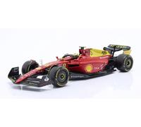 Ferrari F1-75 Carlos Sainz #55 Italian GP 75 Years Giallo Modena 1/18 Bburago F1