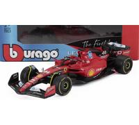 Bburago - Ferrari SF-23 “The First Lap” Fiorano Test 2024#44 Lewis Hamilton, 1:43 Scale Model Car, Officially Licensed Ferrari Replica, Recommended Age 36+ Months