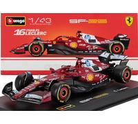 Ferrari F1 SF25 2025 #16 LECLERC SHOWCASE+ DRIVER Burago 1/43 18-36852-L
