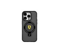 Ferrari Ring Stand 2023 MagSafe Case, Black - iPhone 15
