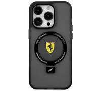 Ferrari Ring Stand 2023 MagSafe Case, Black - iPhone 15