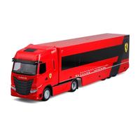 Ferrari Model Truck Iveco S-Way 570 With Leclerc SF-24 F1 Scale 1/43