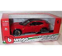 Ferrari Purosangue in Red 1:24 Scale Diecast burago New in Box 26030
