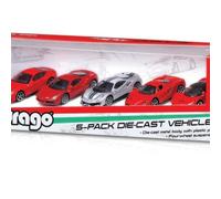 Ferrari Race + Play 5-Pack Horizontal 1:64 Top Quality