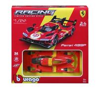 Bburago Model Kit Ferrari 499P LMH - 1:24 Scale Car Assembly Kit, Detailed Replica of the 2023 24H Le Mans Winner, Officially Licensed by Ferrari, Recommended Age 14+