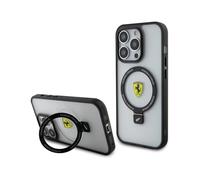 Ferrari Ring Stand 2023 MagSafe Case, Transparent - iPhone 15 Pro Max