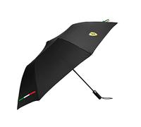 Ferrari Scuderia Official Formula One Merchandise 2021 Collection - None - Compact Umbrella - Compact - Black - One size