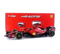 Ferrari SF-23 2023 1:18 Carlos Sainz #55 with BURAGO 18-16812SA Driver Helmet