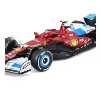 Bburago - Ferrari SF-25 Librea Miami #44 Lewis Hamilton, 1:43 Scale Model Car, Miami GP F1 Car Replica, Realistic Details, Official Ferrari License, 3+