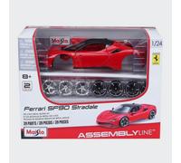 Ferrari SF90 Stradale Diecast Car Kit in 1:24 Scale by Maisto