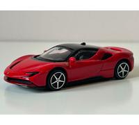 Ferrari SF90 Stradale Italian Race Car Model Toy Red Diecast 1:43 Scale Bburago