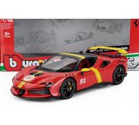 Ferrari SF90 XX Stradale #51 RED LIVERY LE MANS Bburago 1:18 18-16020L
