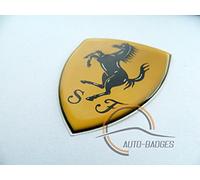 Ferrari shield badges classic vintage cars emblem badge