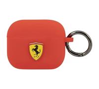 Ferrari Silicone Case for Airpods 3 Red - FEA3SILRE