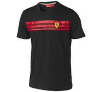 Ferrari T Scuderia Official Rayas Black Size M