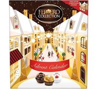 Ferraro Collection Premium Christmas Chocolate Advent Calendar 259g - Includes Rochar, Raffaello and Rondnoir Pralines, Box of 24 Speciality Chocolates