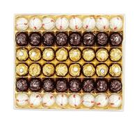 Ferraro Pralines Collection Mixed Fine Chocolates, Hazelnut Milk, Dark Chocolate, and Coconut Paraline Gift Box 48 Count, 518g Large Chocolate Box For Celebrations Birthdays, Christmas Gifts.