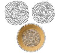 Ferraycle 2 Pieces Pie Weights Chain Stainless Steel 6 ft 10 ft Baking Beads for Dough Kitchen Cooking