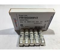 FERRAZ SHAWMUT MERSEN FR10GG69V2 2A 690V Fuse JPSF564 Pack of 1/5/10 & VAT Inv