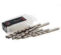Ferrcan HSS Drill Bits M2 DIN 338 for Metal, Special for Iron, Carbon Steel, Cast Iron, Aluminium etc, (Pack of 10 units per measure) (6 mm.)