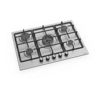 Ferre EL008-70cm Built-in Gas Hob - 5 Burners - Matt Stainless Steel B
