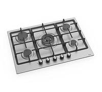 Ferre EL008-70cm Built-in Gas Hob - 5 Burners - Matt Stainless Steel Body