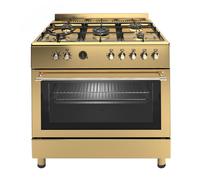 Ferre F9S50E7-GI-RETRO 90cm Dual Fuel Range Cooker With Double Turbo F