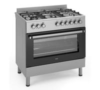 Ferre F9S60E7-IN 90cm Dual Fuel Range Cooker With Double Turbo Fan & 6