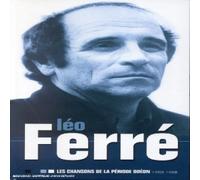 Ferré, Léo - Les Chansons de la période Odéon 1953 - 1958 (Coffret 3 CD inclus livret 24 pages)