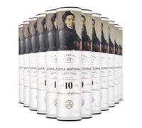 Ferreira Dona Antónia 10 Year Old White Port 20% ABV 12 x 75cl | Shows dried citrus peel, nuts, caramel and baking spices, with a balanced finish for food pairing or relaxed serving.