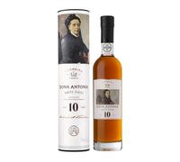 Ferreira Dona Antónia 10 Year Old White Port 20% ABV 37.5cl | Shows dried citrus peel, nuts, caramel and baking spices, with a balanced finish for food pairing or relaxed serving.