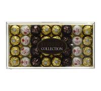 Ferrero Collection Pralines, Christmas, Chocolate Gift, Gifts for Women and Men, Assorted Rocher, Coconut Raffaello and Dark Chocolate Rondnoir, Box of 32 (359g)