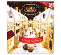 Ferrero Collection Premium Christmas Chocolate Advent Calendar 2024, Includes Rocher, Raffaello and Rondnoir Pralines, Box of 24 Speciality Chocolates (259g)