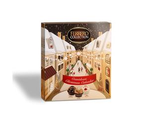 Ferrero Collection Premium Christmas Chocolate Advent Calendar 2024, Includes Rocher, Raffaello and Rondnoir Pralines, Box of 24 Speciality Chocolates (259g)