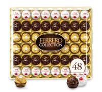 Ferrero Collection Premium Gourmet Assorted Hazelnut Milk Chocolate, Dark Chocolate and Coconut, 48 Count