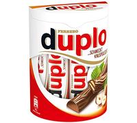 Ferrero Duplo Biscut Bars, Easter Gift for Adults and Kids, Milk Chocolate Crunchy Bar with Hazelnut Filling, Pack of 10 (10pcs)